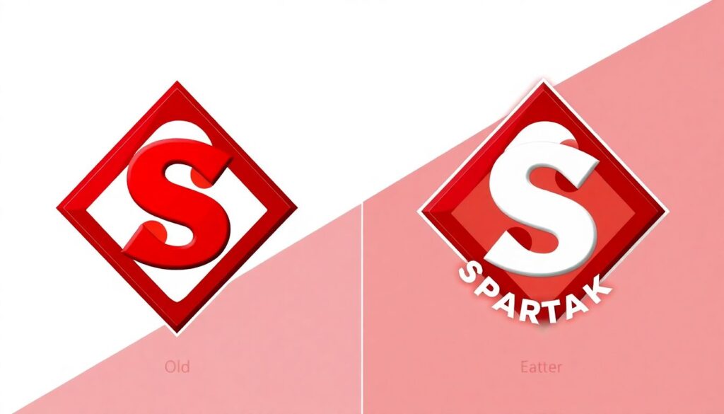 Как менялся логотип и фирменный стиль «Спартака» за десятилетия - иллюстрация