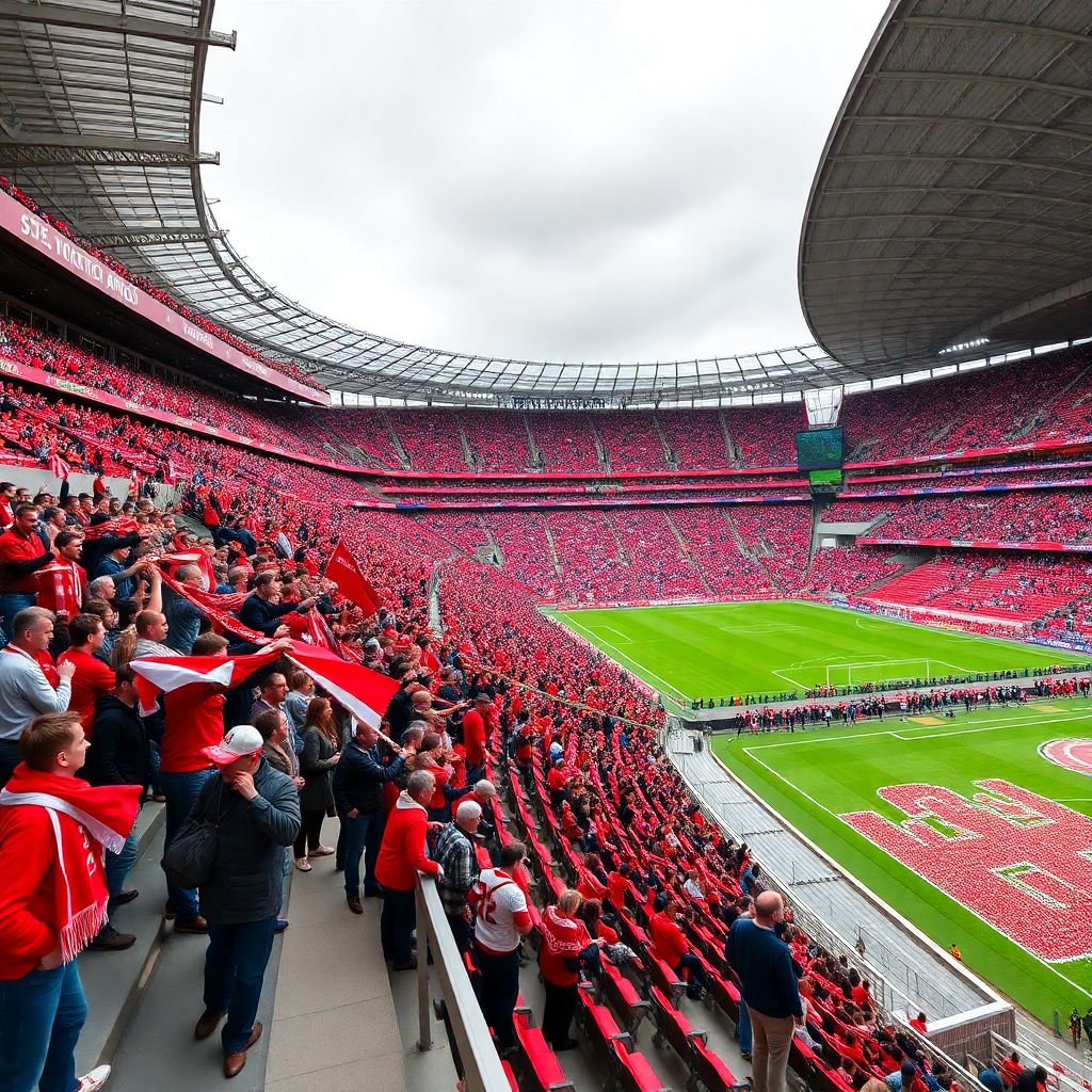 Атмосфера на трибунах «Открытие Банк Арены»: истории фанатов, кричалки и перформансы