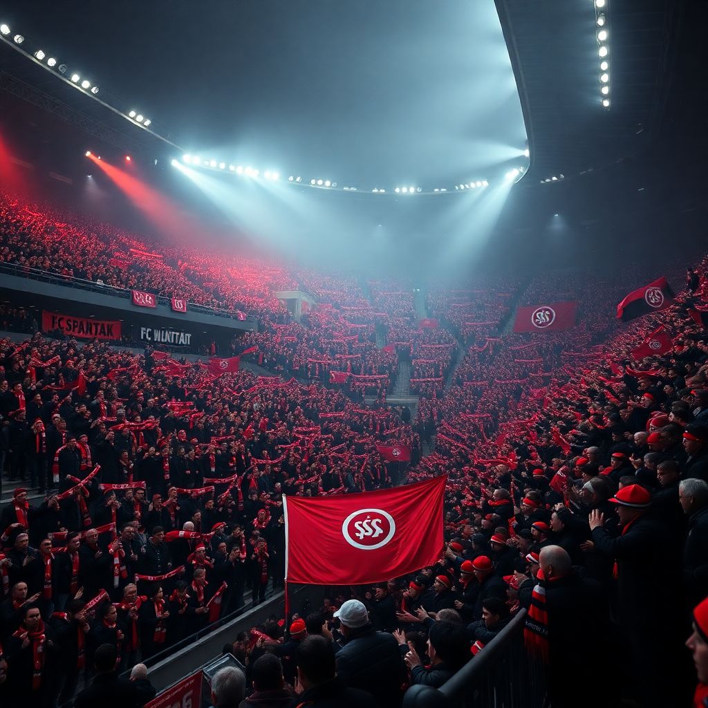 Атмосфера на домашних матчах «Спартака»: взгляд из фан-сектора стадиона